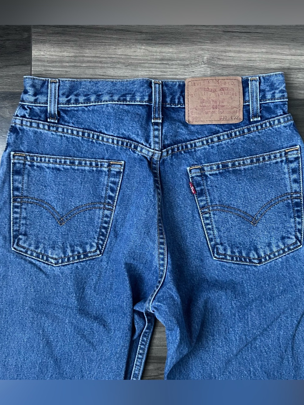 Vintage Y2K Levi’s 505 Blue Jeans Mens 30x32 Straight Leg Classic Denim